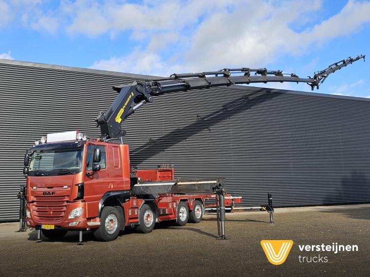DAF CF 510 8x2 / PALFINGER 110 tm - JIB - WINCH